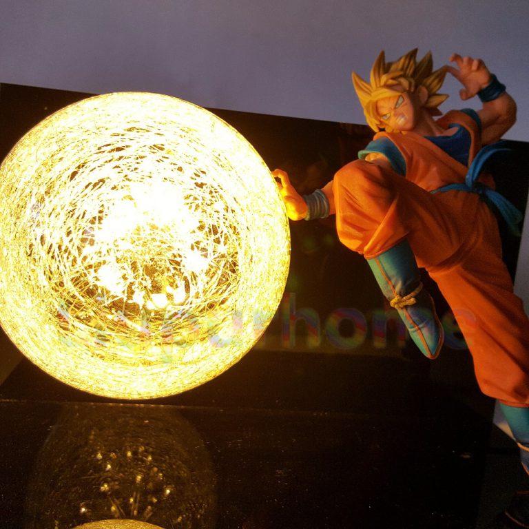 Goku Super Saiyan DIY 3D LED Light Lamp | DBZ Shop