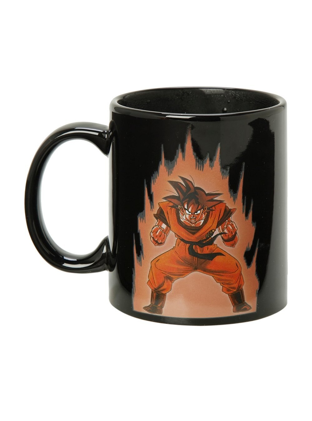 Z Son Goku Ceramic Heat Reactive Color Change Dragon Ball Coffee Mug Cup 