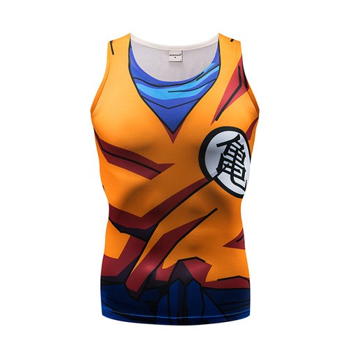 Dragon Ball Z Goku Orange Tank Top