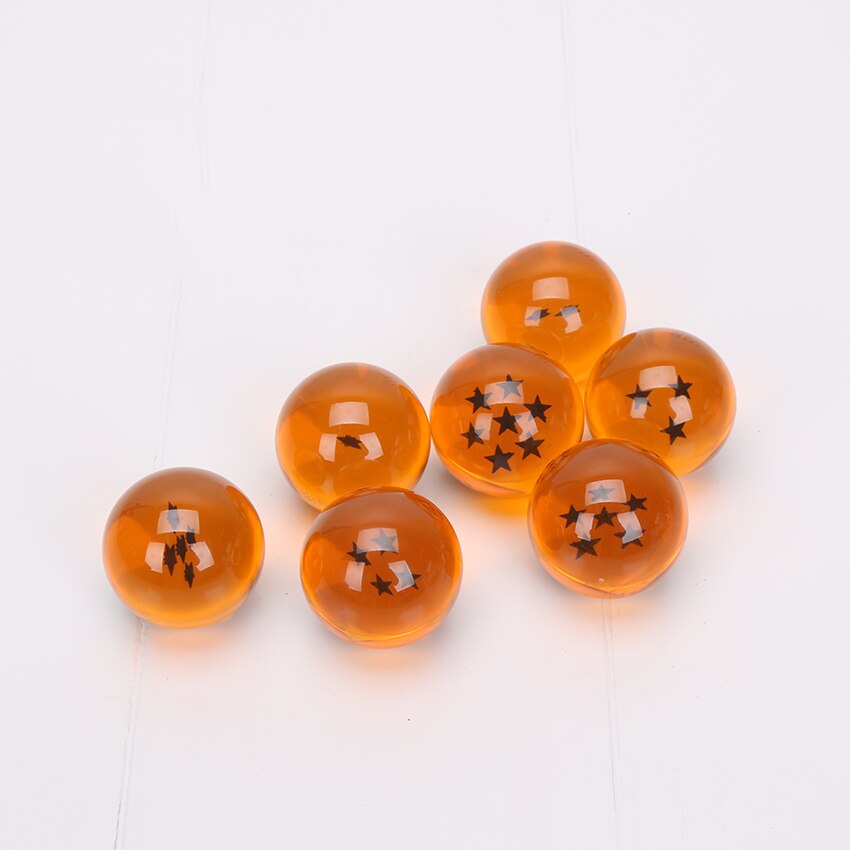 7 Stars 7pcs/set 4cm Crystal Ball Dragon Ball | DBZ Shop