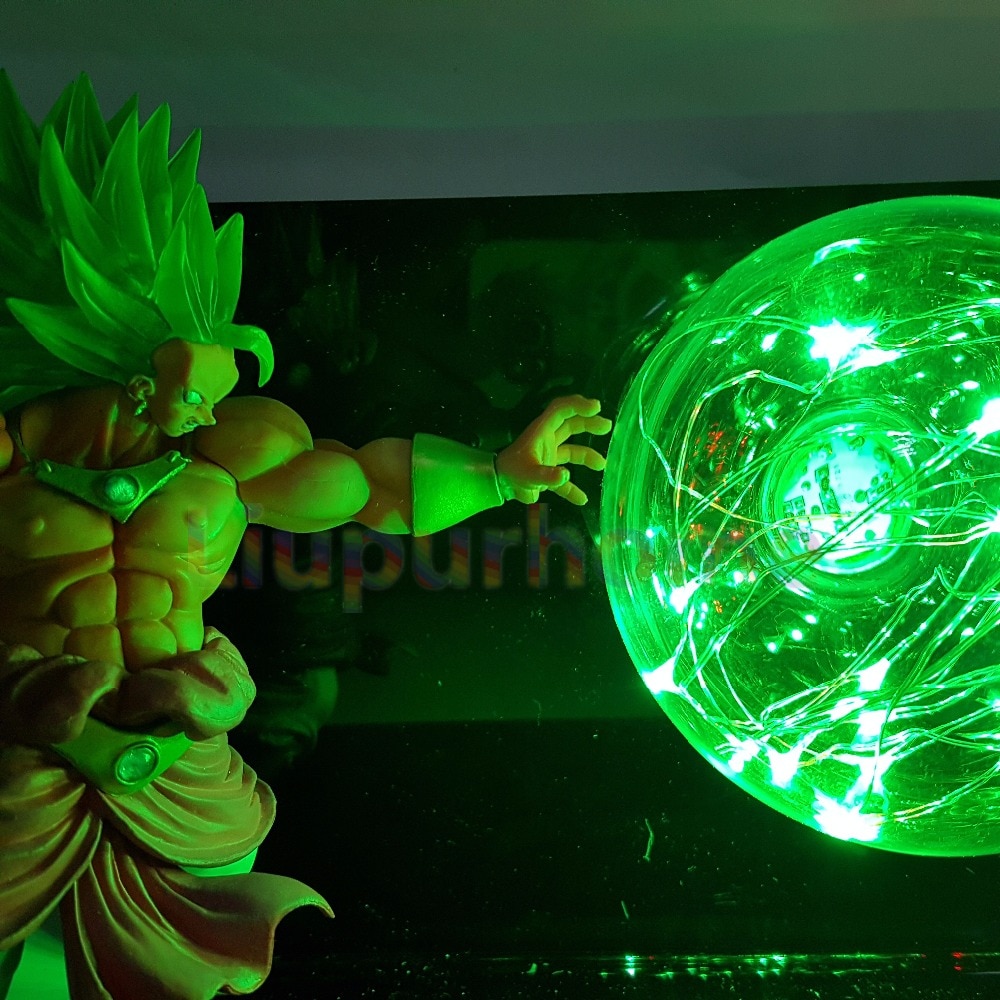 Dragon Ball Z Son Goku VS Broly Led Scene Anime Dragon Ball Super Table Lamp Toy 1 - DBZ Shop