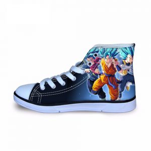 Cute Goku Kid DBZ Theme For Children Converse Shoes | DBZ Shop