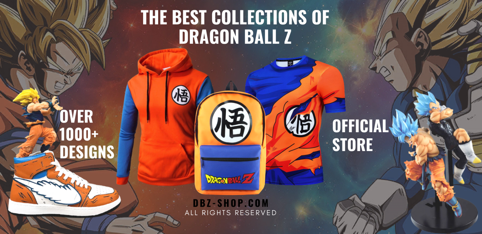 OFFICIAL Dragon Ball Z Merchandise & Clothing DBZ Shop