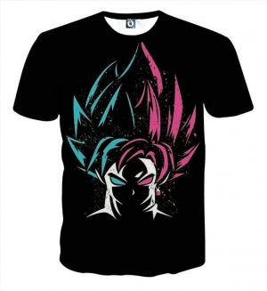 DBZ Goku Super Saiyan God Blue Rose SSGSS Dope Design T Shirt x700 - DBZ Shop