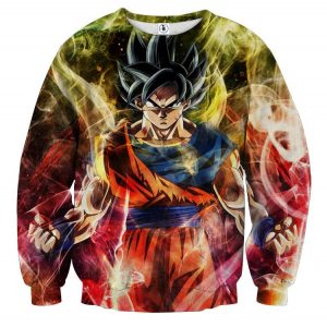 Dragon Ball Goku Super Saiyan God Ultra Instinct Sweatshirt 1 - DBZ Shop