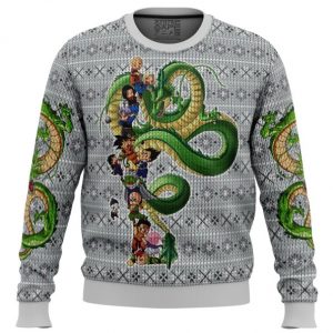 Play with the Dragon Dragonball Z men sweatshirt FRONT mockup - DBZ Shop