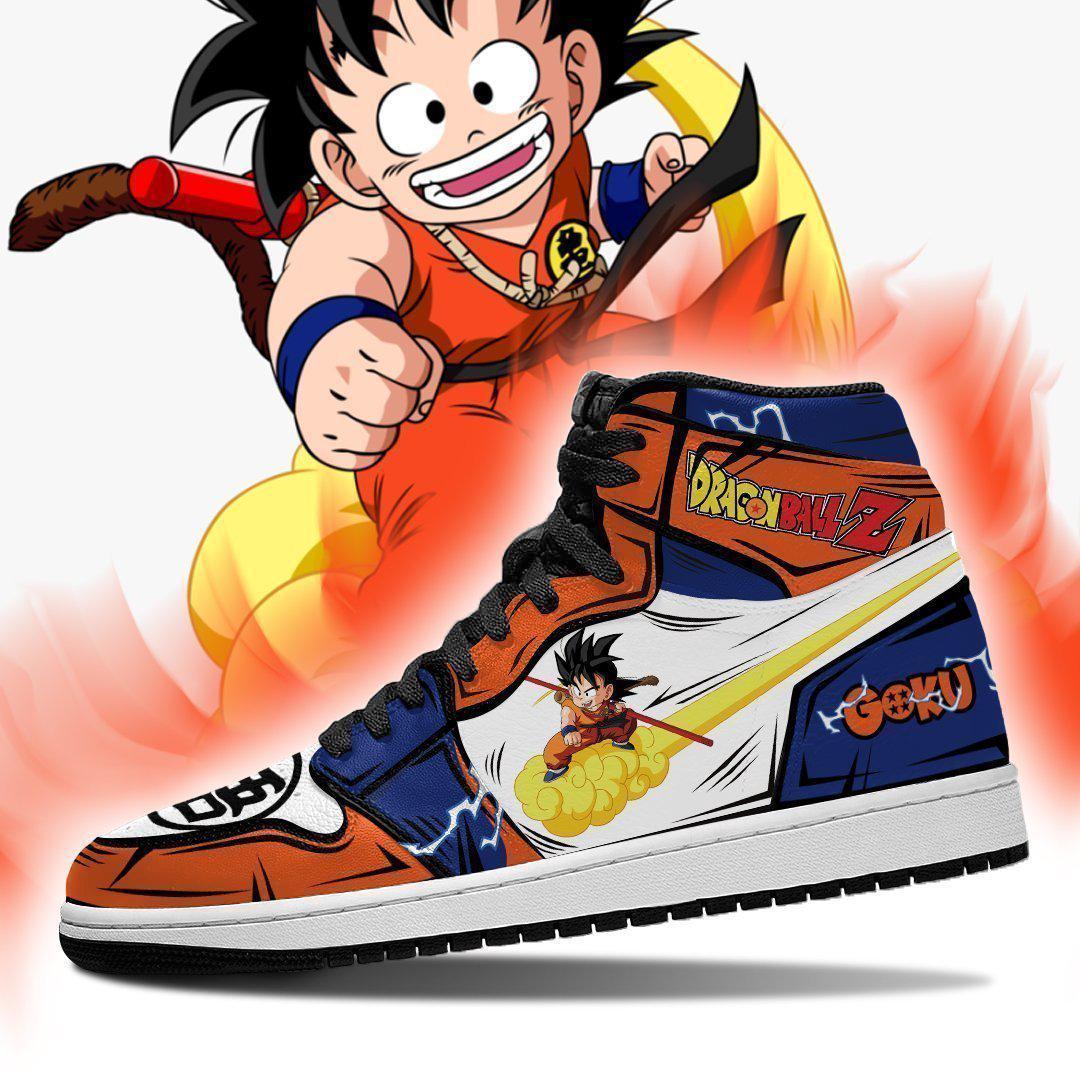 goku chico shoes boots dragon ball z anime jordan sneakers fan gift mn04 gearanime - DBZ Shop
