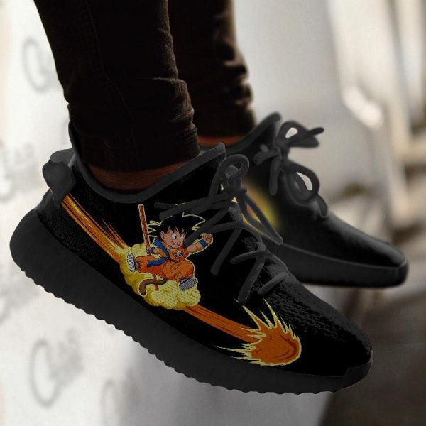 kid goku chico yeezy shoes dragon ball anime custom shoes tt10 gearanime - DBZ Shop