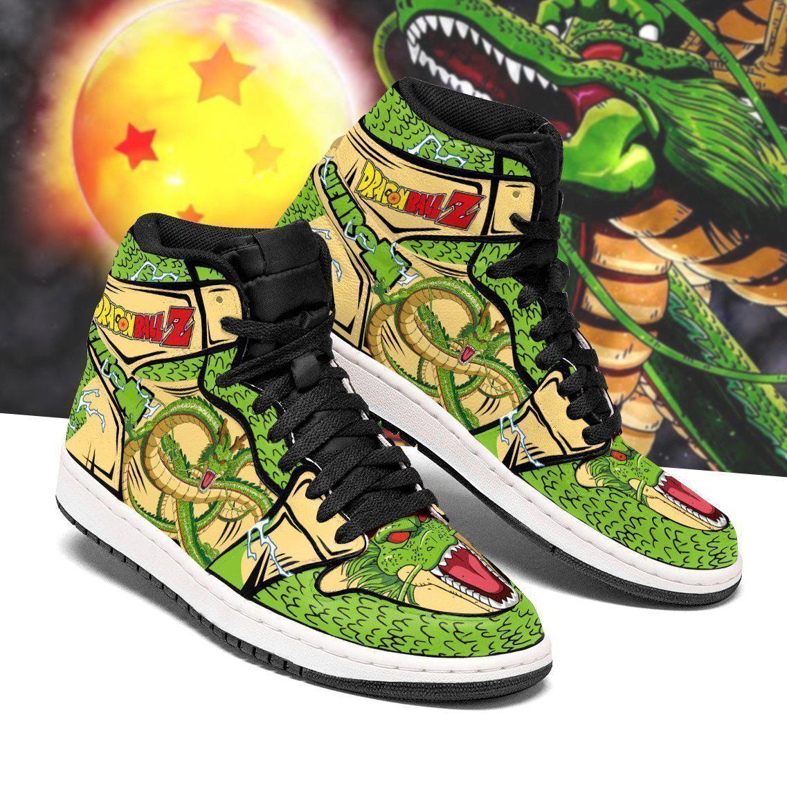 shenron shoes boots dragon ball z anime jordan sneakers fan gift mn04 gearanime - DBZ Shop