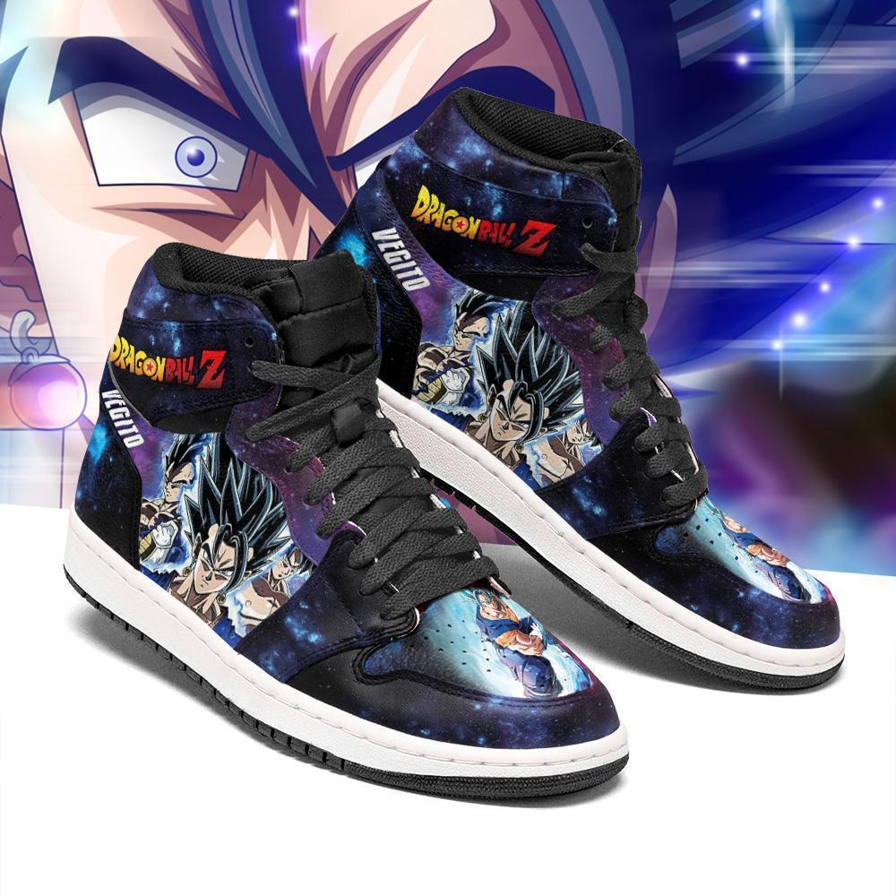vegito jordan sneakers galaxy dragon ball z anime shoes fan pt04 gearanime - DBZ Shop