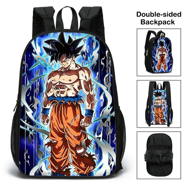 Dragon Ball Z School Bags Goku Backpacks Anime Kids Bags Figure Big Capacity Travel Bag - DBZ Shop