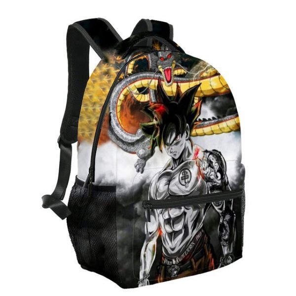 Dragon Ball Z Backpacks New Cartoon Super Saiyan Goku Anime Backpack