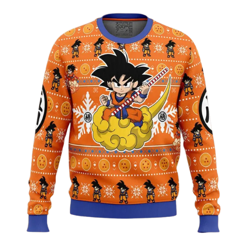 Flying Nimbus Ugly Christmas Sweater